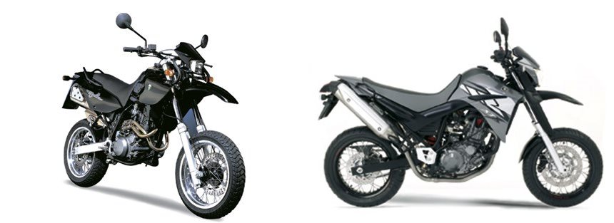 MZ 660 Supermoto 2005 vs Suzuki DR-Z 400 SM 2005
