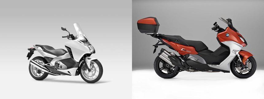 Motorrad Vergleich Honda Integra 2012 vs. BMW C 650 Sport 2016