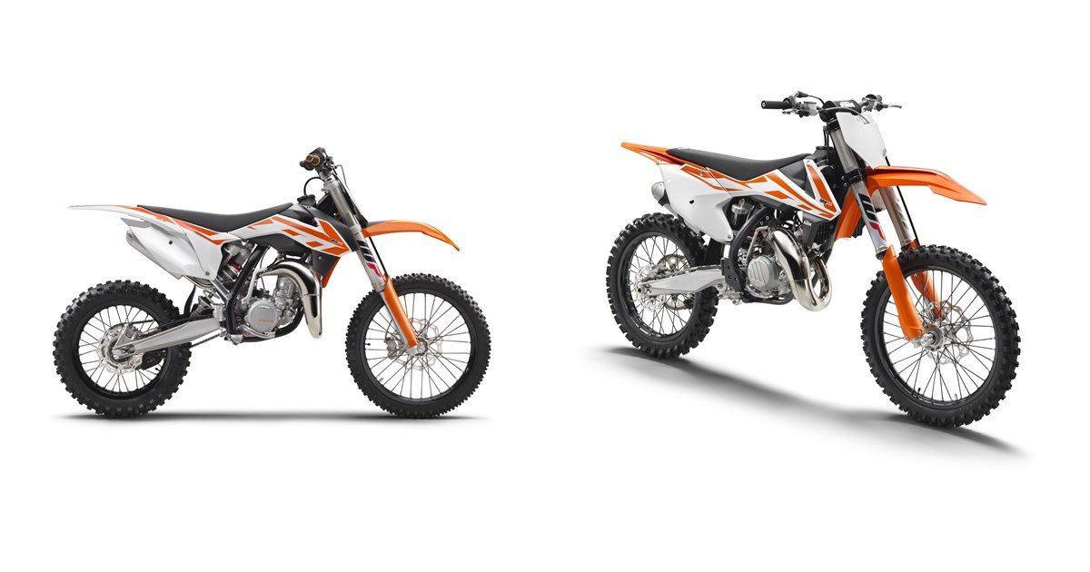 Picture Idea: Motorrad Vergleich Ktm 85 Sx 17 14 2017 Vs Ktm