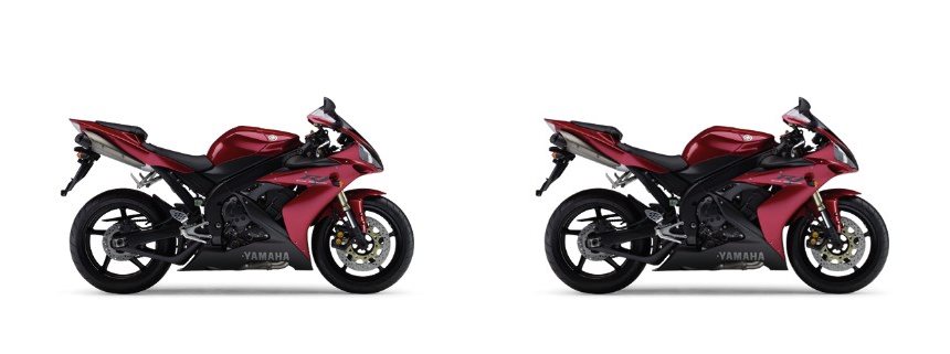 Motorrad Vergleich Yamaha R1 2008 vs. Yamaha R1 2005