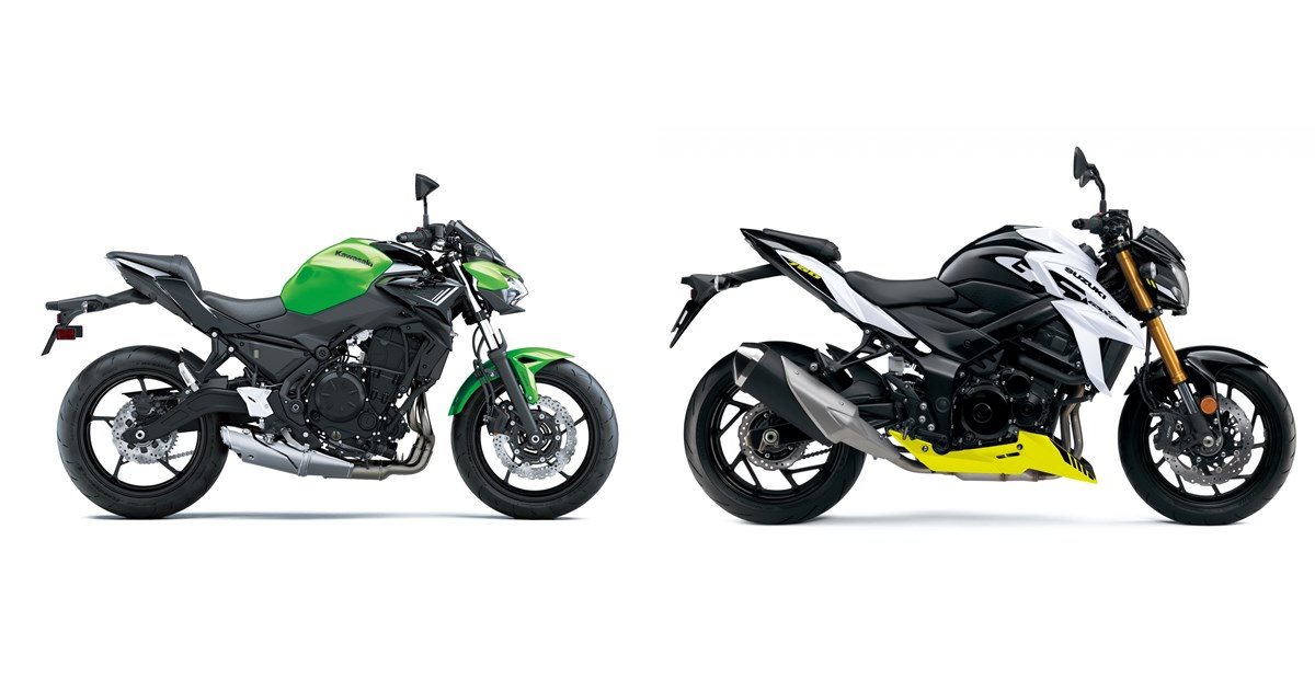 Kawasaki Z650 2020 vs Suzuki GSX-S750 2021