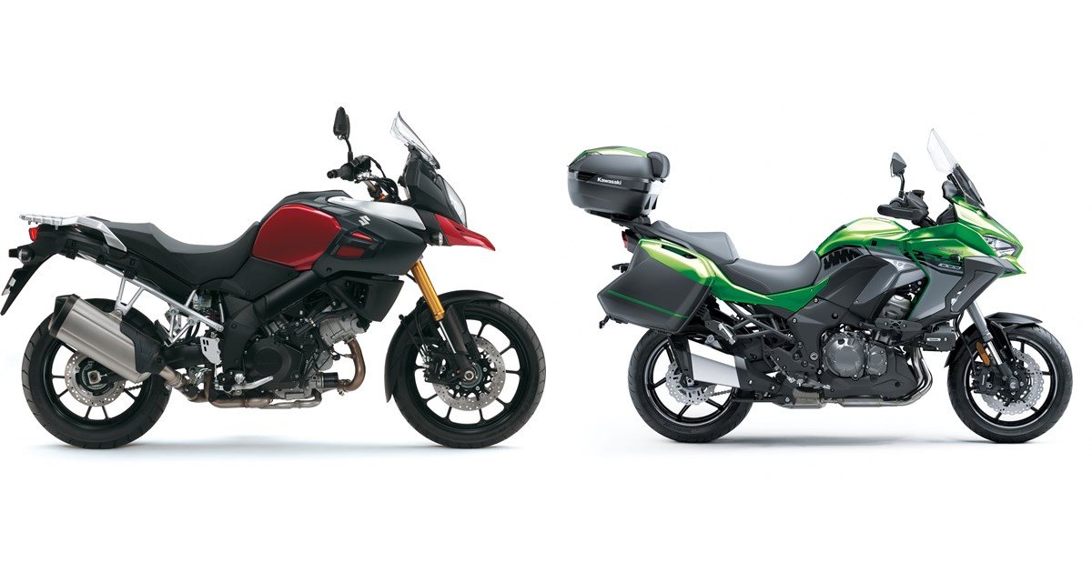 Suzuki V-Strom 1000 2014 vs Kawasaki Versys 1000 SE 2020
