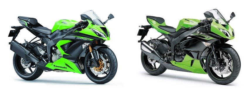 Kawasaki Ninja ZX-6R 636 2013 vs Kawasaki Ninja ZX-6R 2011