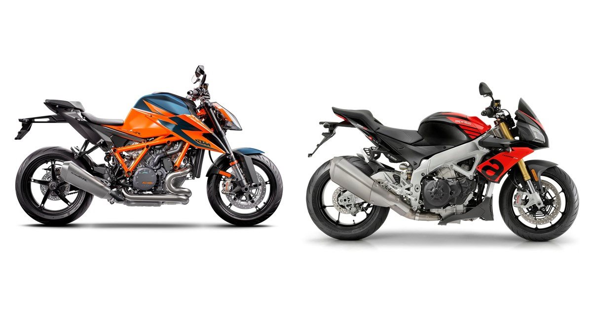 KTM 1290 Super Duke R 2020 vs Kawasaki Ninja ZX-6R 2020