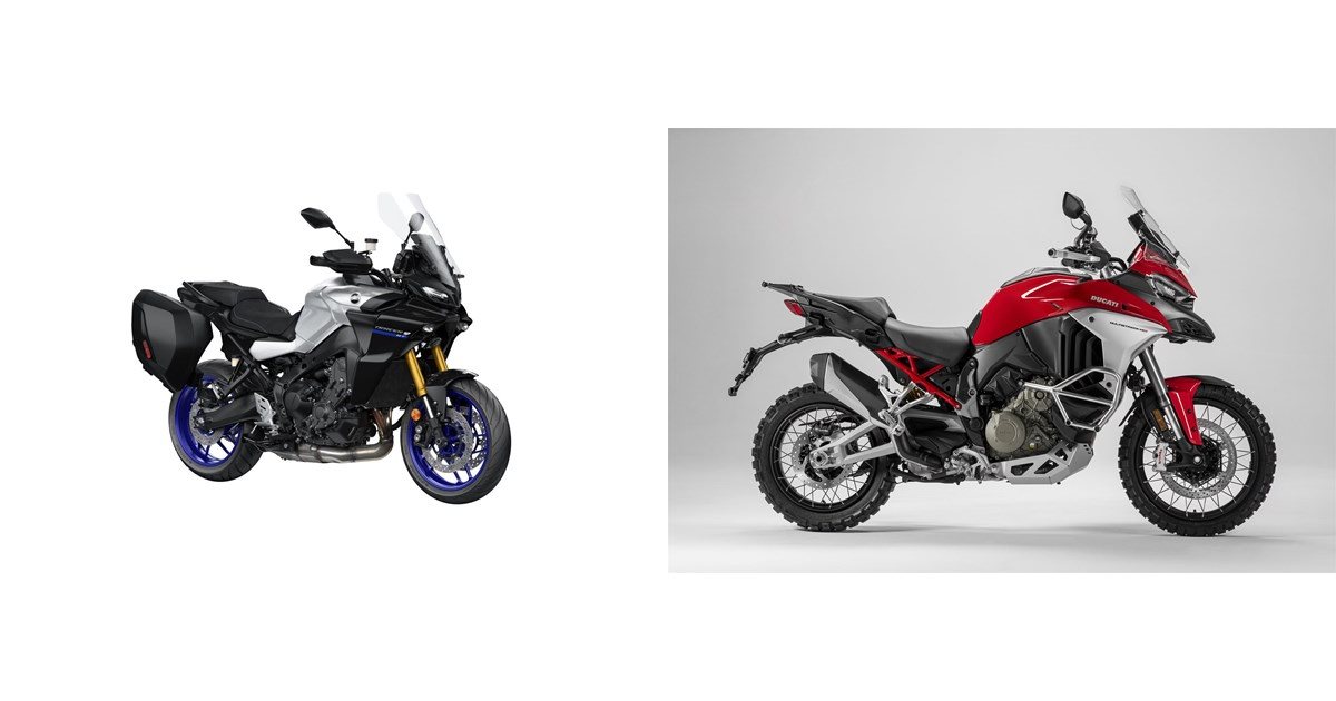 X2 Suitcase Decal Sticker Kit For Yamaha Tracer 9 GT – Made In Italy