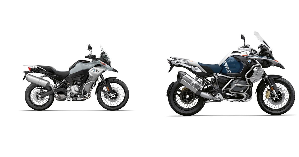 Motorrad Vergleich BMW F 850 GS Adventure 2020 vs. BMW R 1250 GS ...