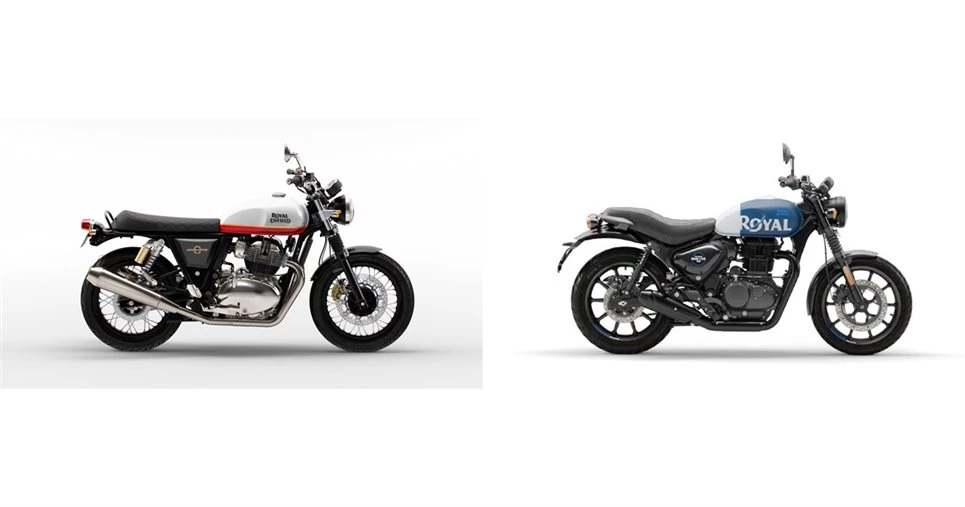 Motorrad Vergleich Royal Enfield Interceptor 650 2022 vs. Royal Enfield