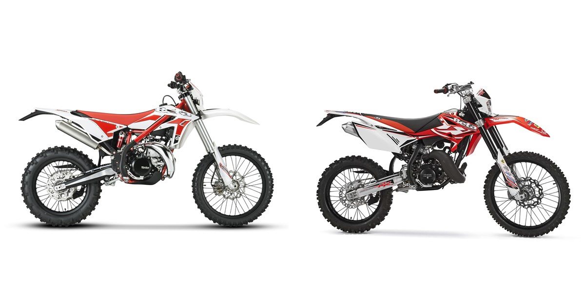 Motorrad Vergleich Beta Xtrainer 300 2017 vs. Beta RR 50 Factory 2013