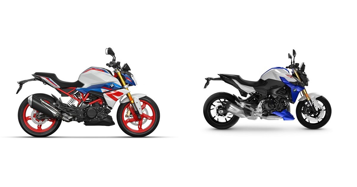Motorrad Vergleich BMW G 310 R 2023 vs. BMW F 900 R 2022