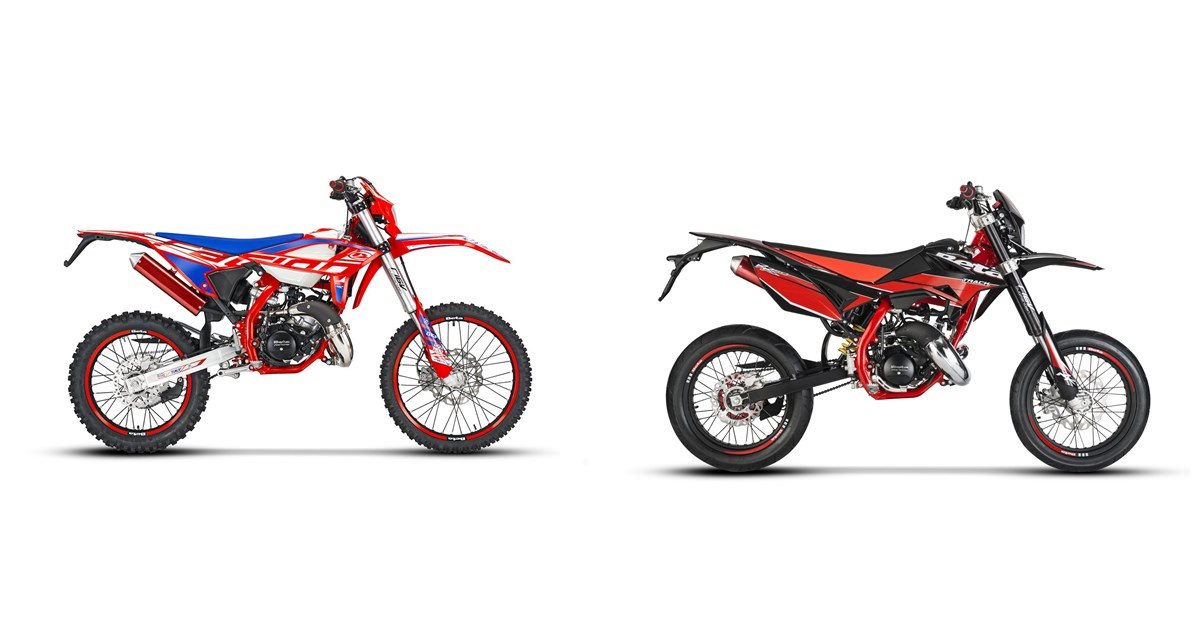 Motorrad Vergleich Beta RR 50 Racing 2022 vs. Beta RR 50 Motard Track 2019
