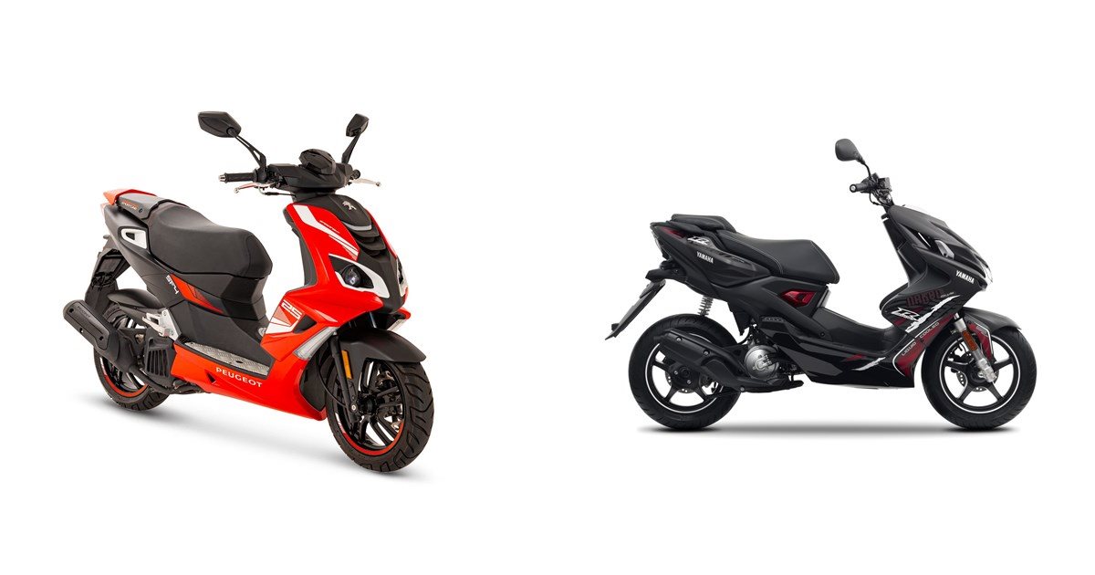 Motorrad Vergleich Peugeot Speedfight 4 50 2t Air 2020 Vs Yamaha Aerox