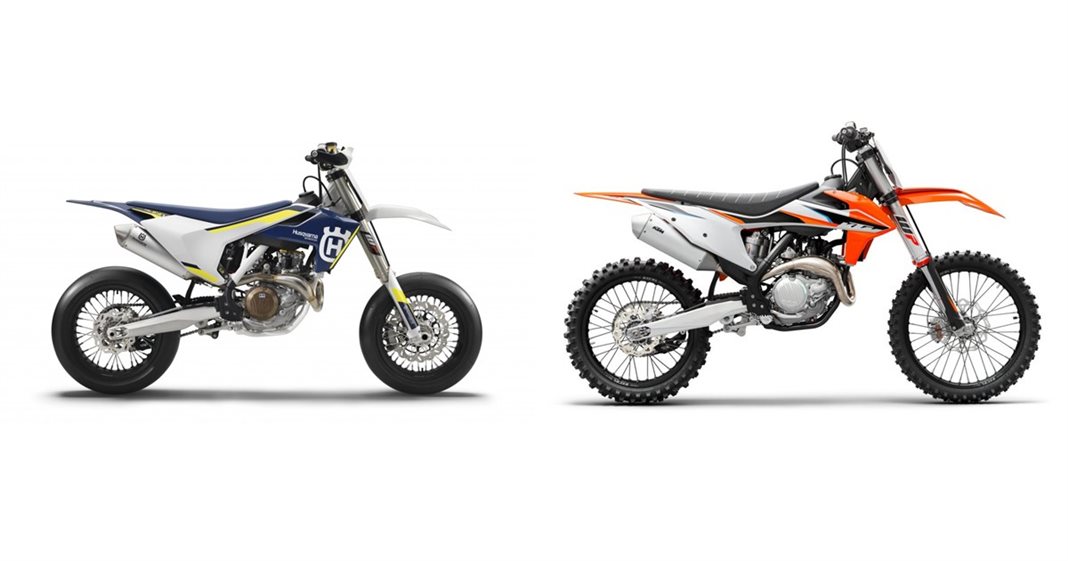 motorrad-vergleich-husqvarna-fs-450-2016-vs-ktm-450-sx-f-2021