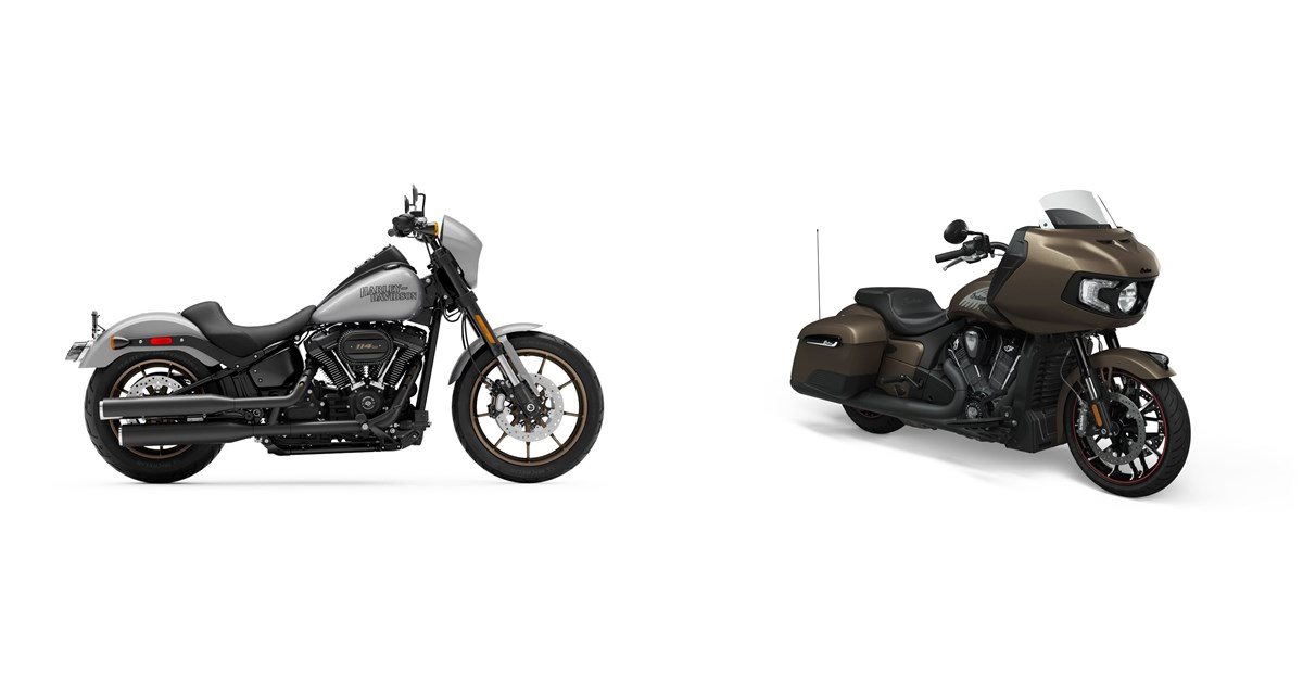 Harley-Davidson Softail Low Rider S FXLRS 2020 vs Indian Challenger ...
