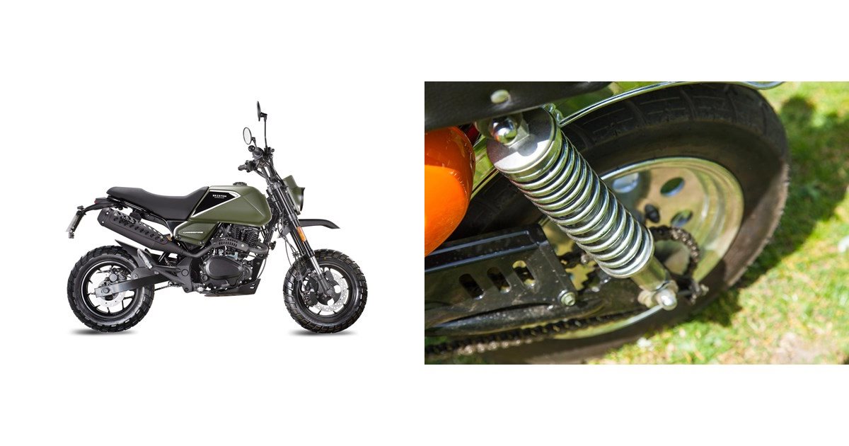 Motorrad Vergleich Brixton Crossfire 125 XS 2022 Vs. Skyteam Gorilla 50 ...