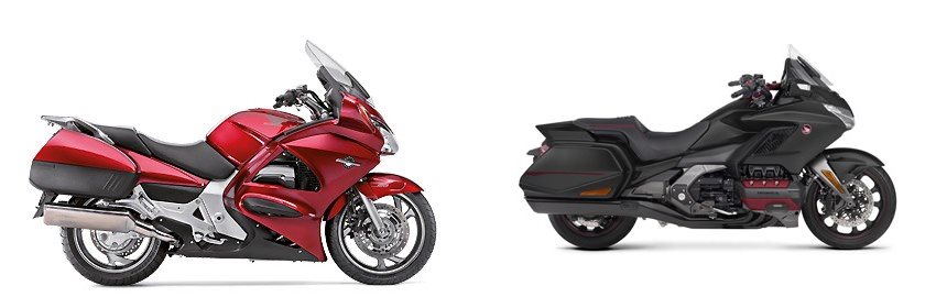 【新品未開封・送料無料】 1300 ST Honda Pan-European 2020 Goldwing 1800 GL Honda vs 2013 車&バイク
