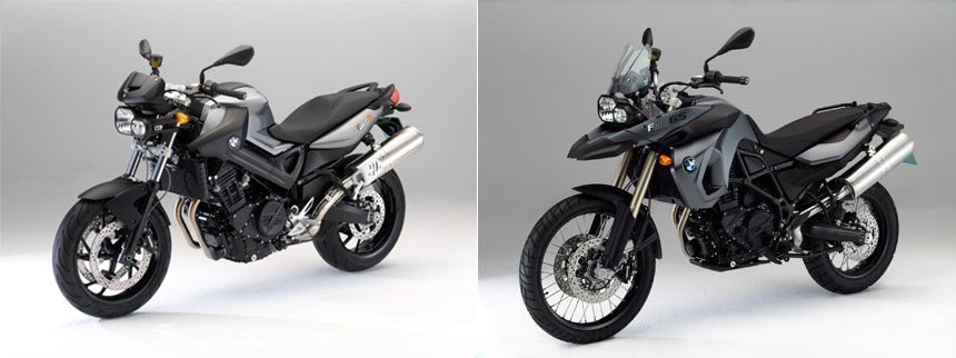  Comparación de motocicletas BMW F R vs. BMW F GS