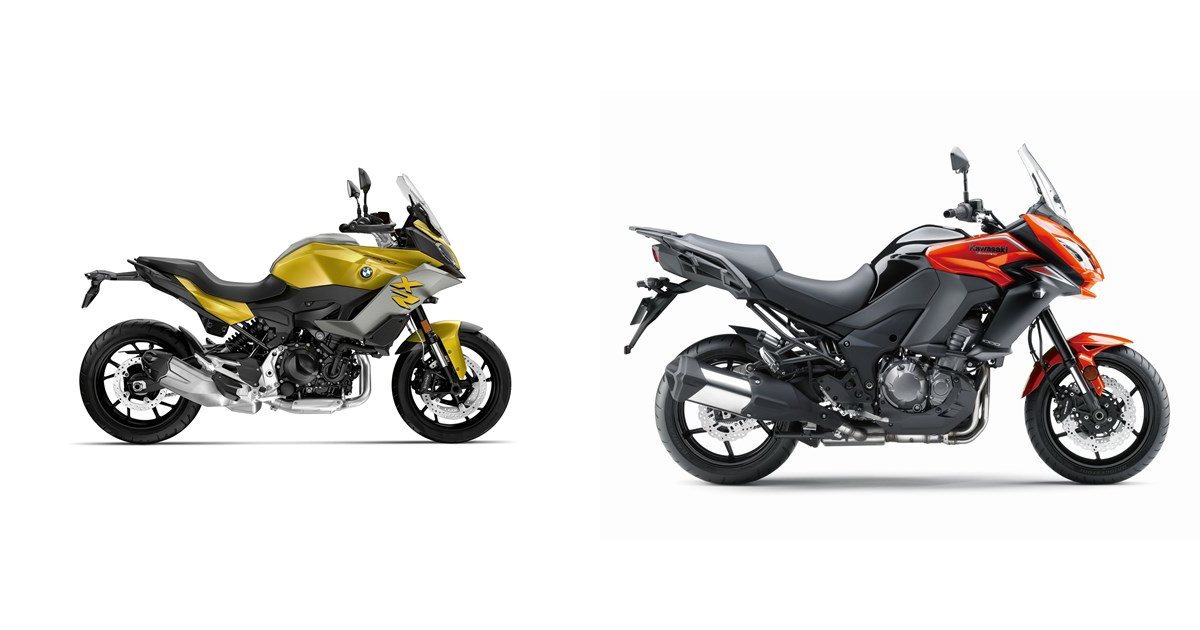 Motorrad Vergleich BMW F 900 XR 2021 vs. Kawasaki Versys 1000 2017