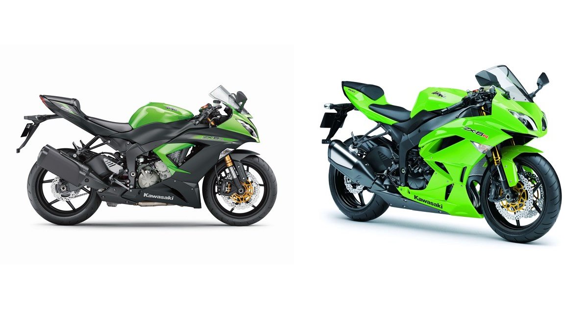 Kawasaki Ninja ZX-6R 636 2015 vs Kawasaki Ninja ZX-6R 2014