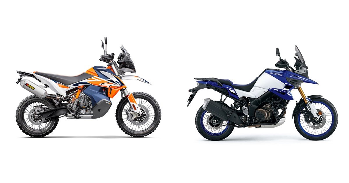 KTM 790 Adventure R Rally 2020 vs Suzuki V-Strom 1050DE 2023