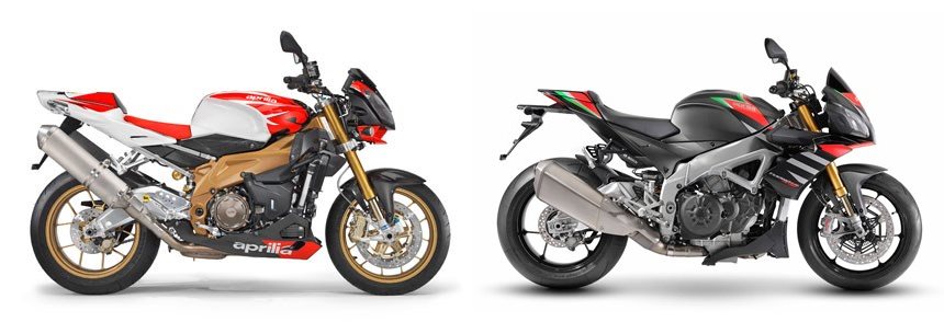 Motorrad Vergleich Aprilia Rsv 1000 Tuono Factory 2010 Vs Aprilia Tuono V4 1100 Factory 2020