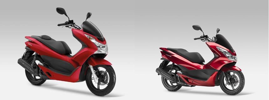 Honda PCX 125 2012 vs Honda PCX 125 2019