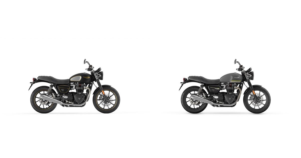 Triumph Street Twin Gold Line Limited Edition 2021 vs Triumph 