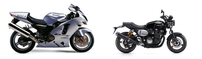 Kawasaki ZRX 1200 R 2005 vs Yamaha XJR 1300 2016