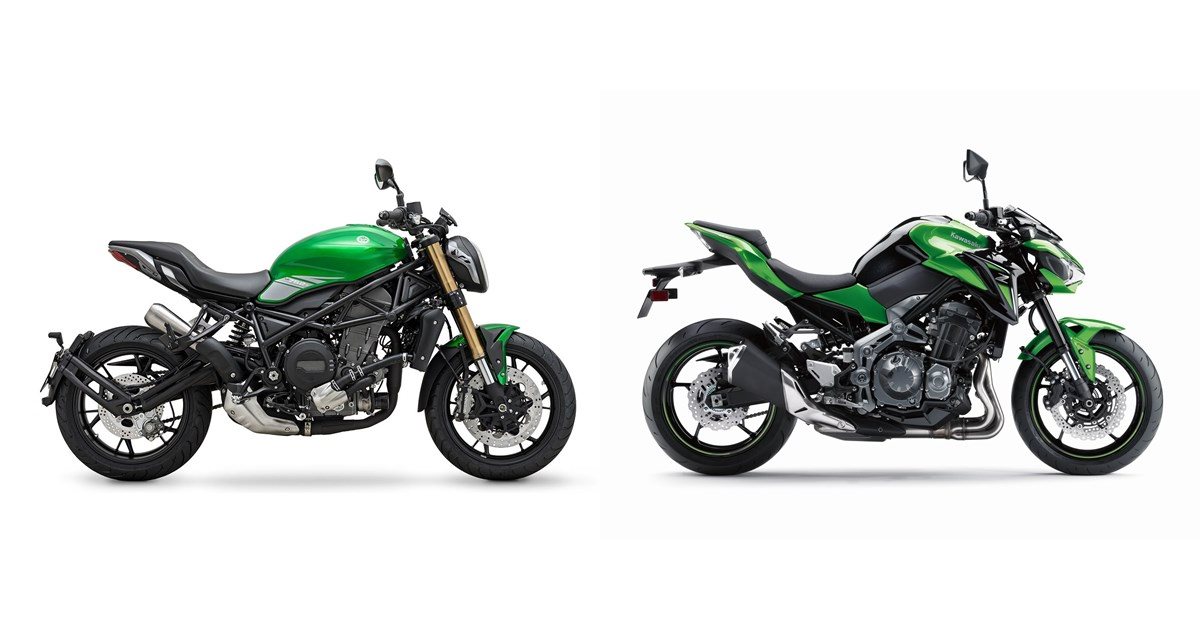 Benelli 752 S 2022 vs Kawasaki Z900 2017