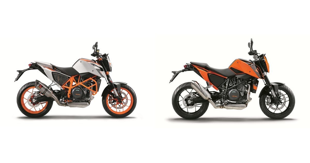 Motorrad Vergleich KTM 690 Duke R 2015 vs. KTM 690 Duke 2016