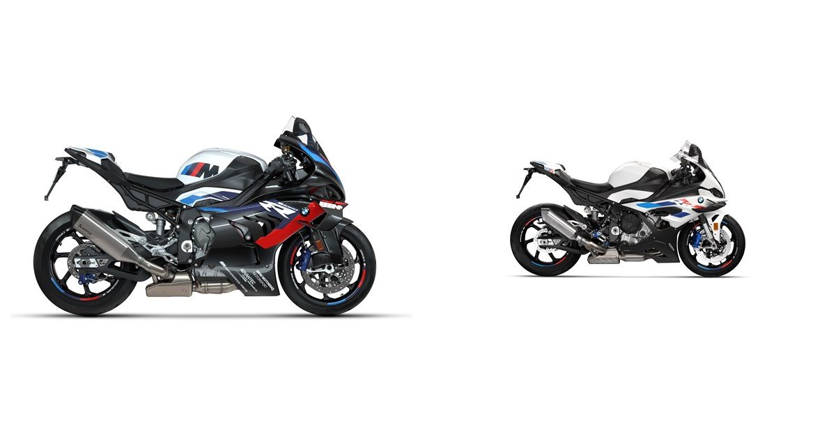 Motorrad Vergleich BMW M 1000 RR 2023 vs. BMW S 1000 RR 2023