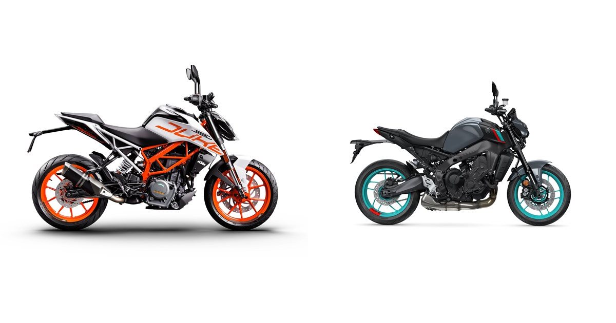 motorrad-vergleich-ktm-390-duke-2019-vs-yamaha-mt-09-2022
