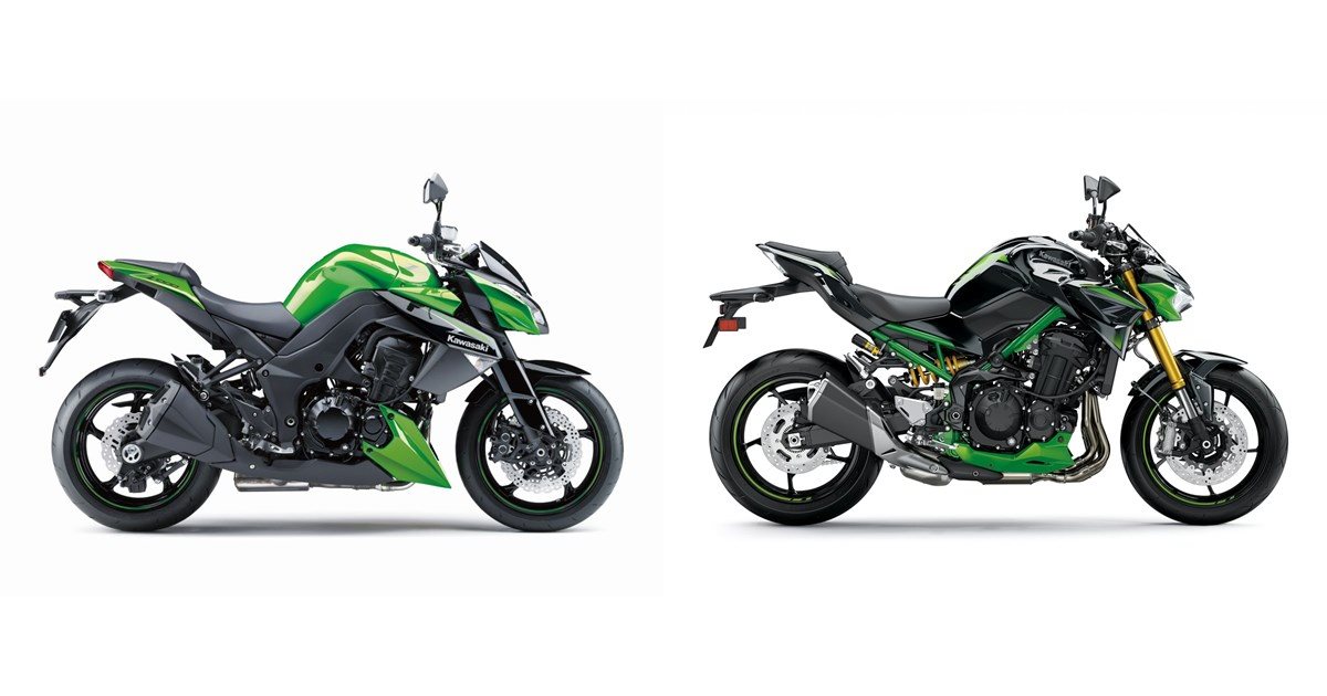 Kawasaki Z1000 2013 vs Kawasaki Z900 SE 2022
