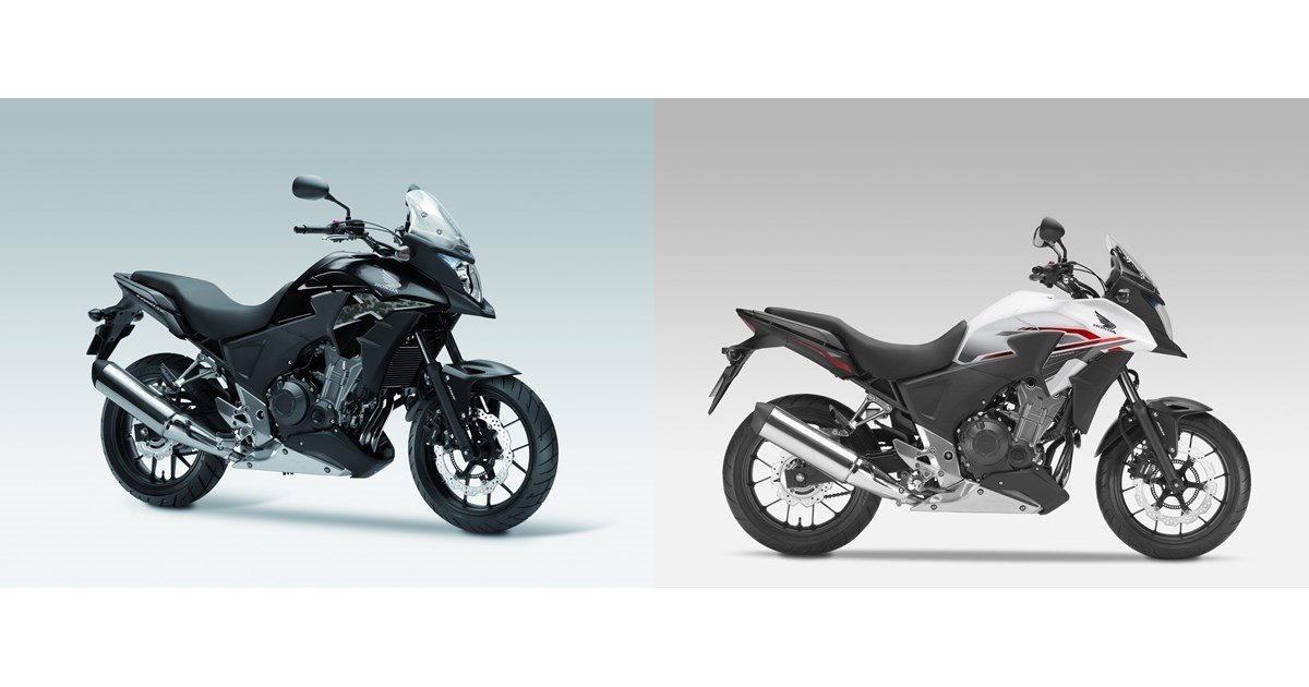 Motorrad Vergleich Honda Cb500x 2014 Vs Honda Cb500x 2017