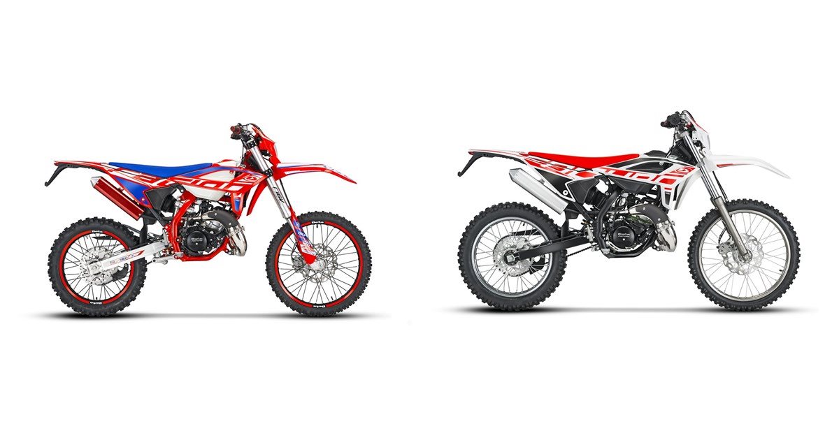 Motorrad Vergleich Beta RR 50 Racing 2023 vs. Beta RR 2T 50 2022