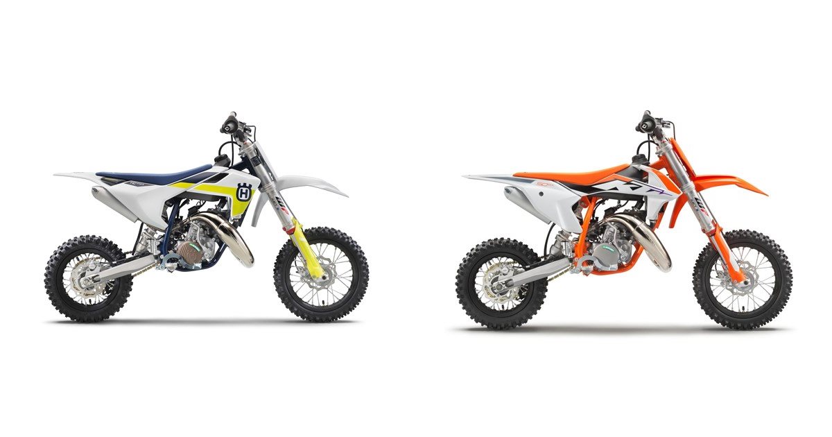 Husqvarna TC 50 2021 vs KTM 50 SX 2023