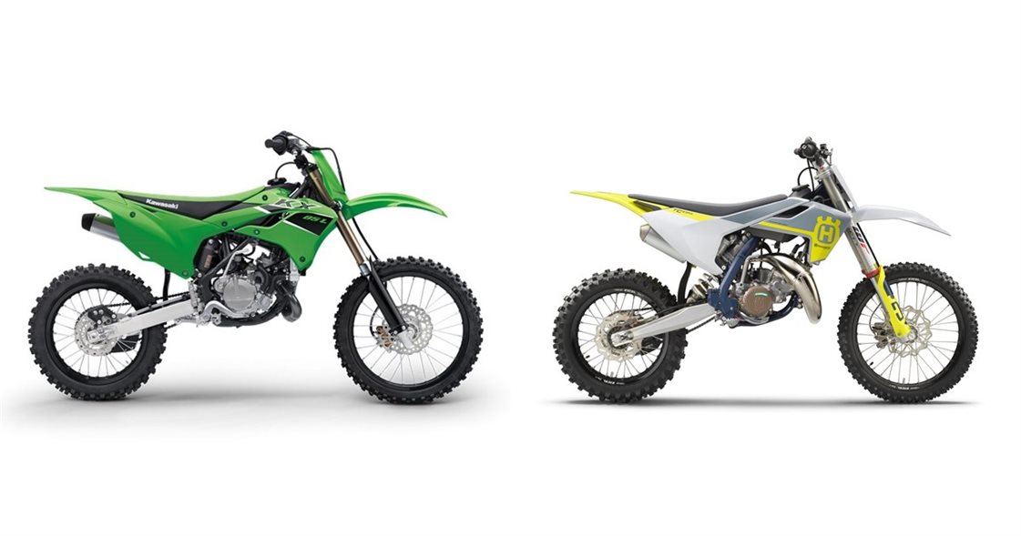 Kawasaki KX 85 II 2023 vs Kawasaki KLX 110 2009