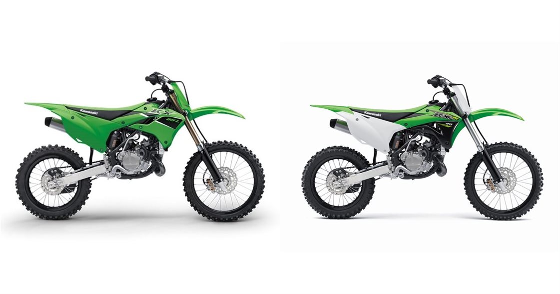 Kawasaki KX 85 2013 vs Kawasaki KX 85 II 2023