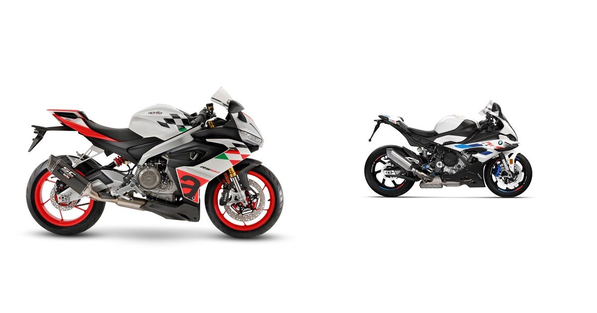 Motorrad Vergleich Aprilia RS 660 Extrema 2023 vs. BMW S 1000 RR 2023
