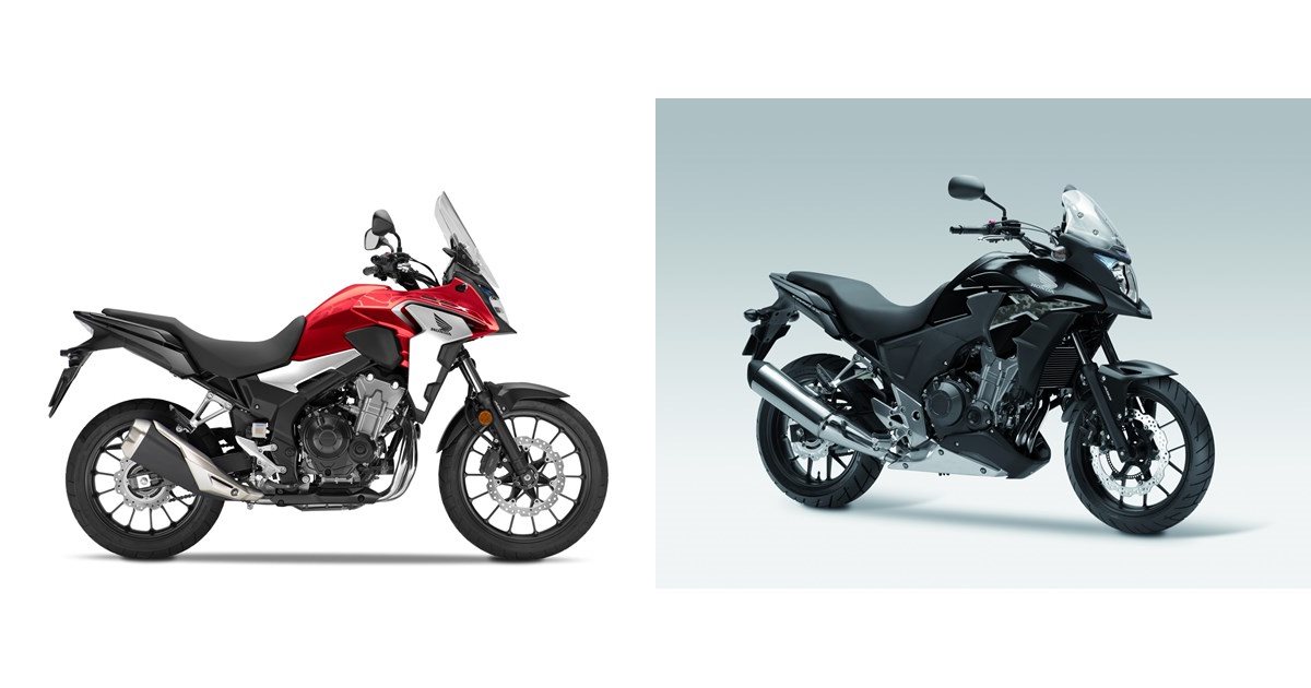 Motorrad Vergleich Honda Cb500x 2020 Vs Honda Cb500x 2013