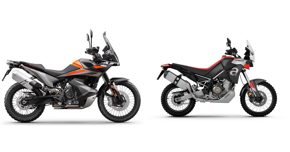 Motorrad Vergleich KTM 890 Adventure 2023 vs. Aprilia Tuareg 660 2022