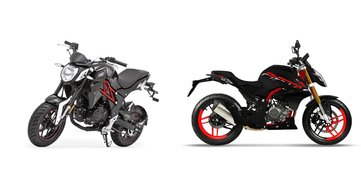 Motorrad Vergleich Online Gtr 125 21 Vs Online Pista 125 Abs 21