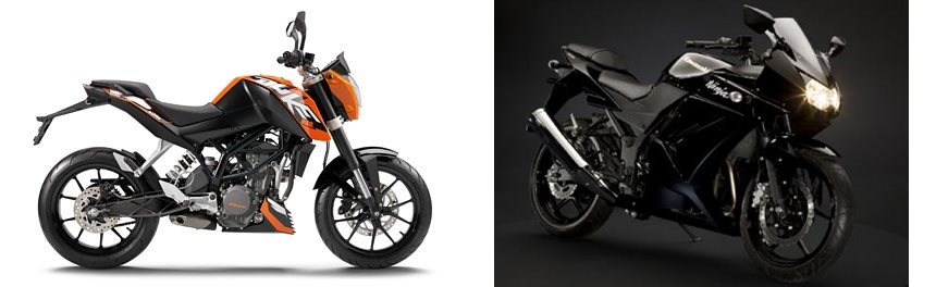 KTM 200 Duke 2012 - technical data, prices, reviews