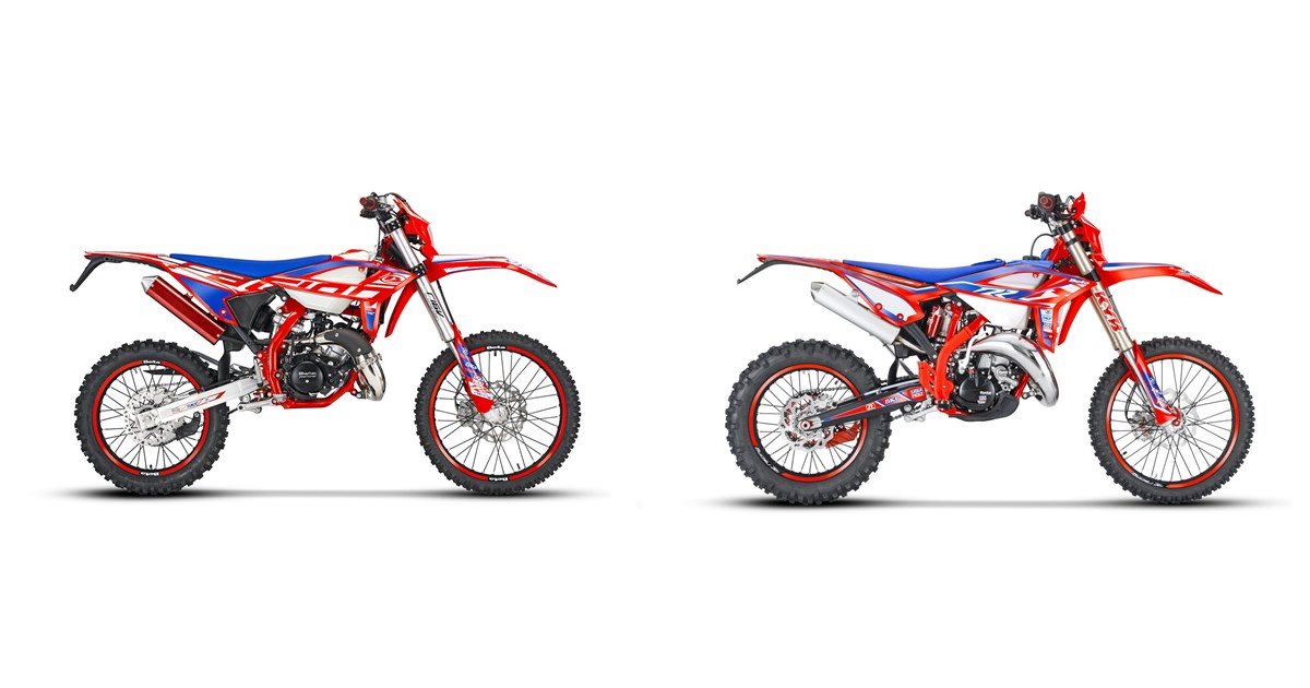 Motorrad Vergleich Beta RR 50 Racing 2023 vs. Beta RR 125 2T Racing 2022
