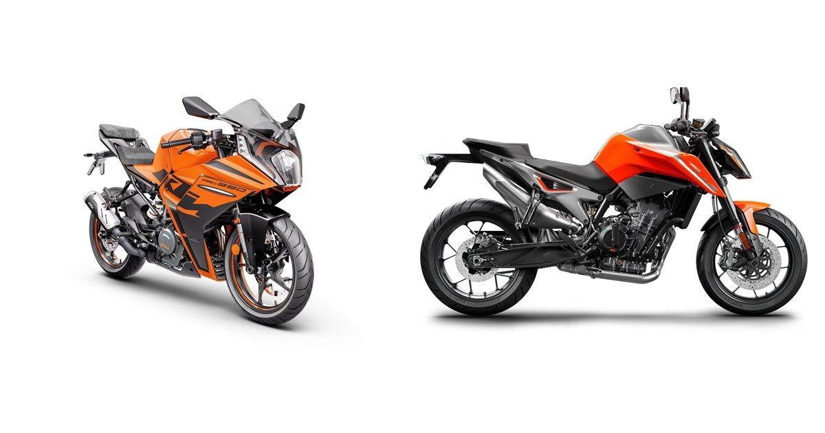KTM RC 390 2022 vs KTM 790 Duke 2020
