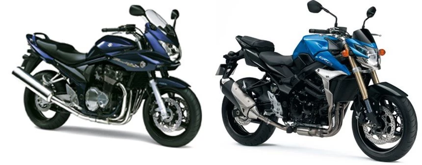 Motorrad Vergleich Suzuki GSR 600 2007 Vs. Suzuki Bandit 1200S 2006