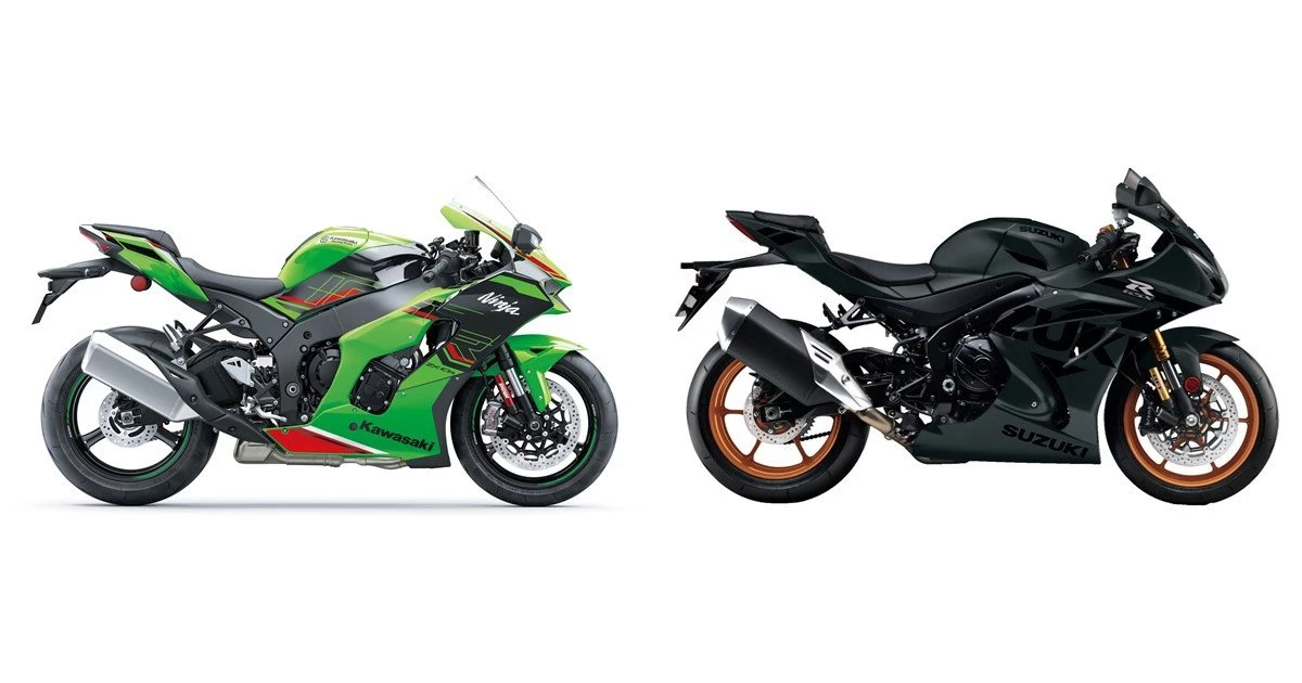 Kawasaki Ninja ZX-10R 2023 vs Suzuki GSX-R 1000 R 2022