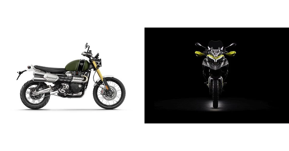 Triumph Scrambler 1200 XE 2022 vs Benelli TRK 800 2023
