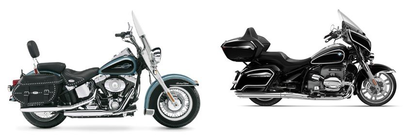 Motorrad Vergleich Harley-Davidson Softail Heritage Classic FLSTC 2007 ...