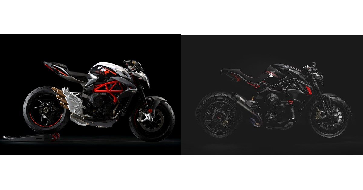 Mv Agusta Brutale Rr Vs Mv Agusta Dragster Blackout