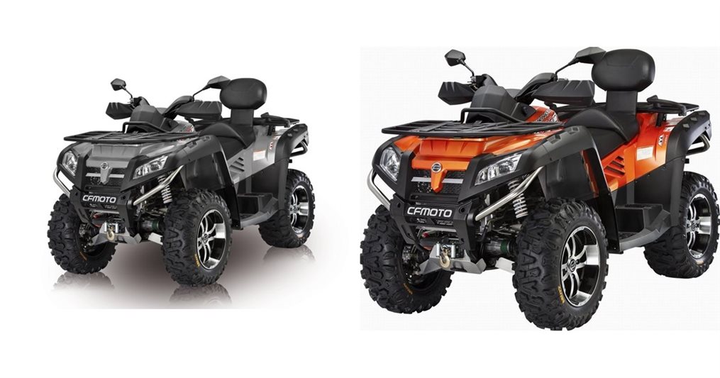 XRW Spurverbreiterung Für CF CForce Terralander Buggy - ALU Komplettset